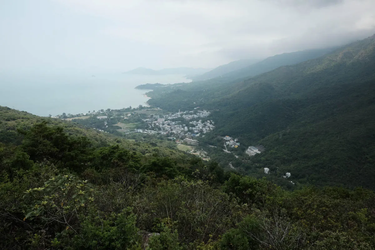 View from Tai Ngau Wu Teng, the highest point of the hike